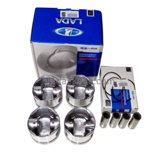 Lada Samara Motor Piston Segman+Pim Takımı 82.00 Std. (Orjinal) 1989-2004